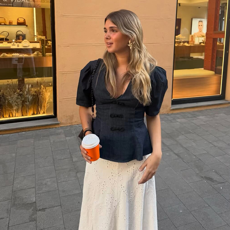 Denim Dames Shirts Blouse 2026 - Women'S Fashion Trends Spring 2026 recensie en prijs