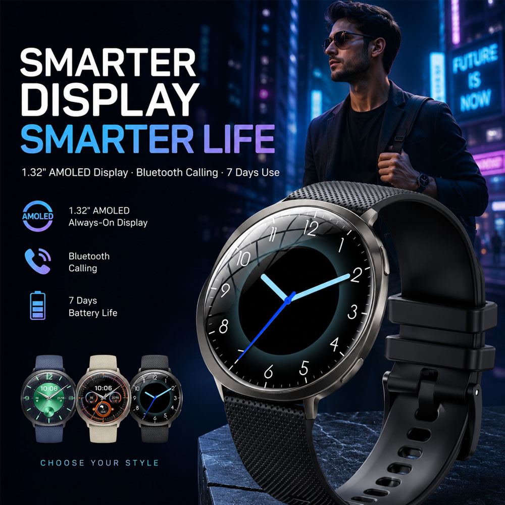 Nieuwe M301 Smartwatch Ronde A - Women Fashion Week 2026 recensie en prijs