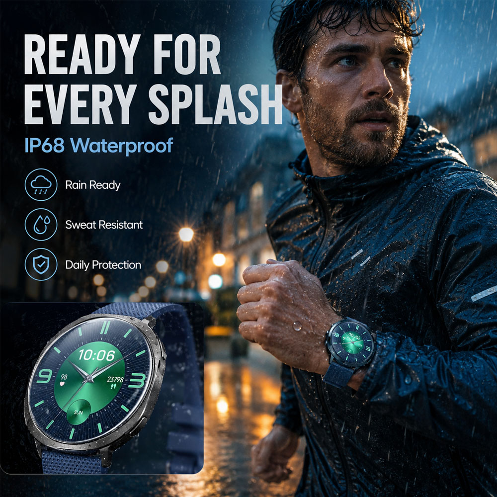 Nieuwe M301 Smartwatch Ronde A - Women Fashion Week 2026 recensie en prijs