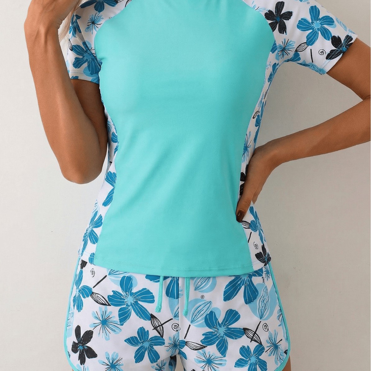Dames tankini met korte broek  - Crop Top Women recensie en prijs