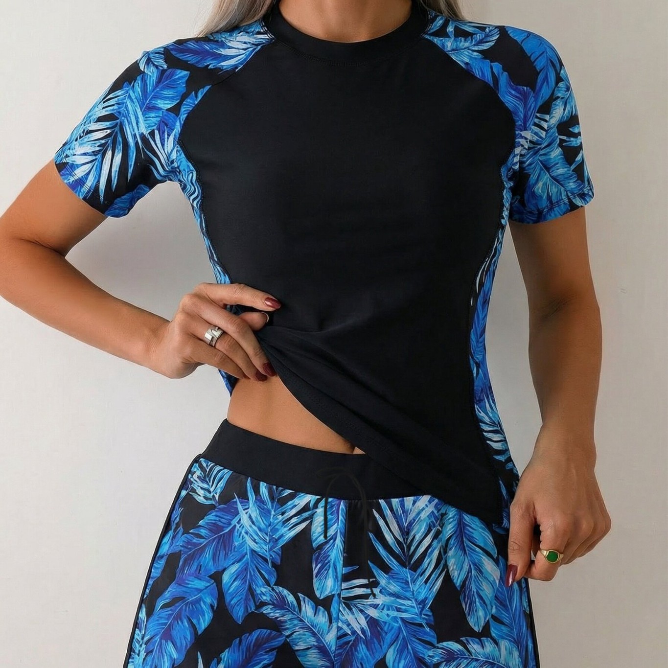 Dames tankini met korte broek  - Crop Top Women recensie en prijs