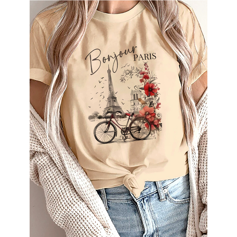 Casual T-shirt met korte mouwe - Women'S Fashion Paris recensie en prijs