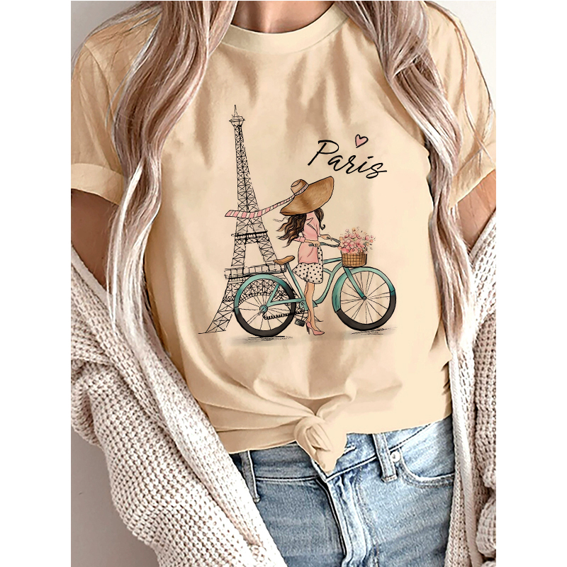 Casual T-shirt met korte mouwe - Women'S Fashion Paris recensie en prijs