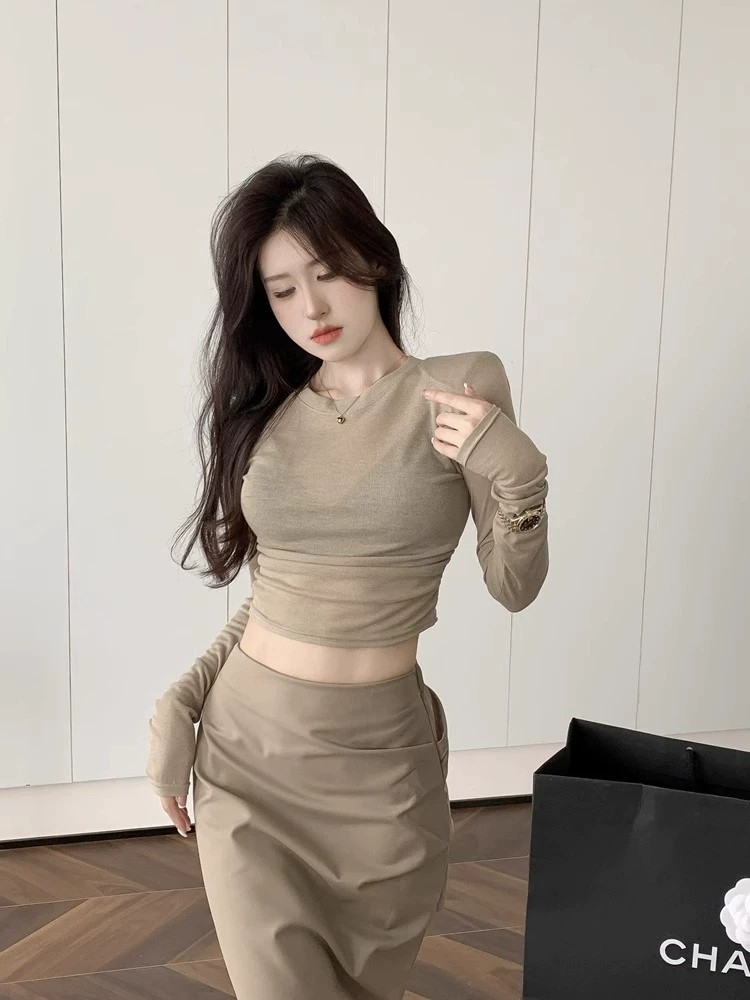 Y2K Sexy Schoudervullingen T-s - Crop Top Women recensie en prijs