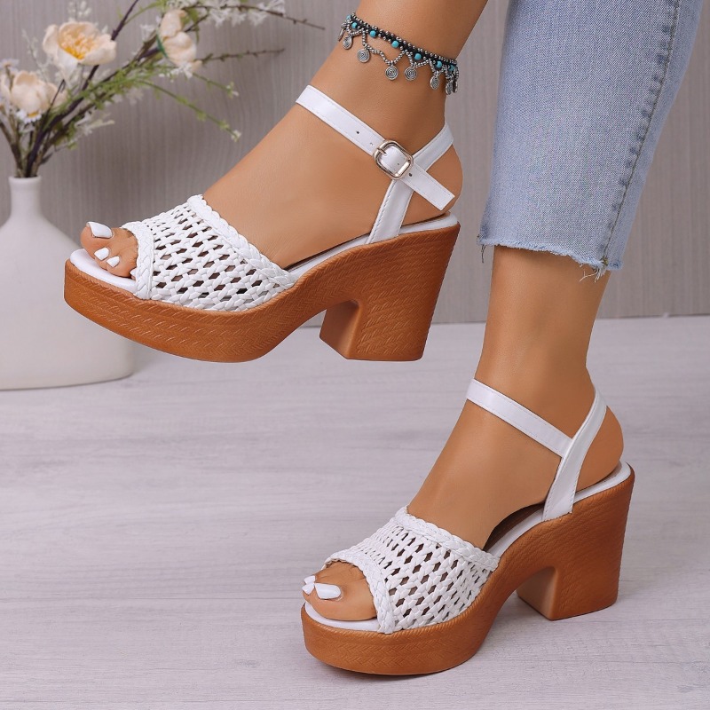 Elegante gevlochten damessanda - Women'S Fashion Summer 2025 recensie en prijs