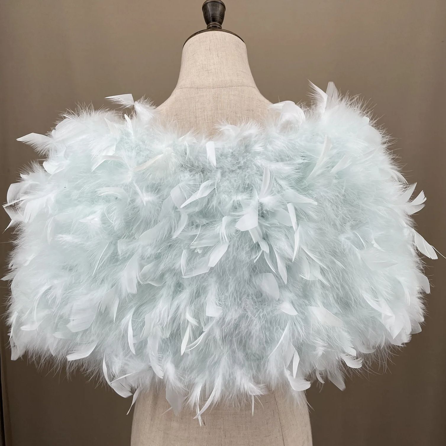 Echte kalkoenveersjaal met blo - Turkey Women Fashion recensie en prijs